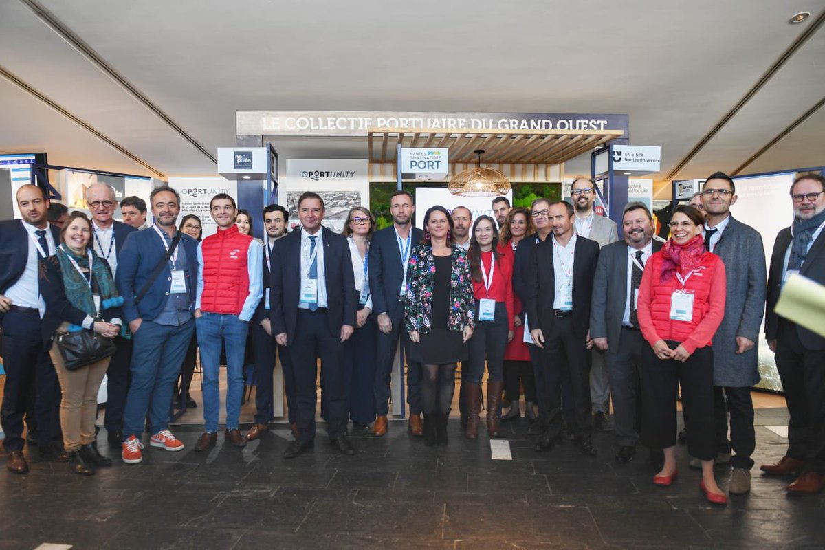 ⛵️🌊J'ai ouvert ce matin les Assises de l'économie de la mer à Nantes organisées par <a href="/OuestFrance/">Ouest-France</a> et le marin. Un moment important pour notre territoire à la pointe d'une économie maritime décarbonée pour mettre en œuvre la transition environnementale de ce secteur stratégique.
