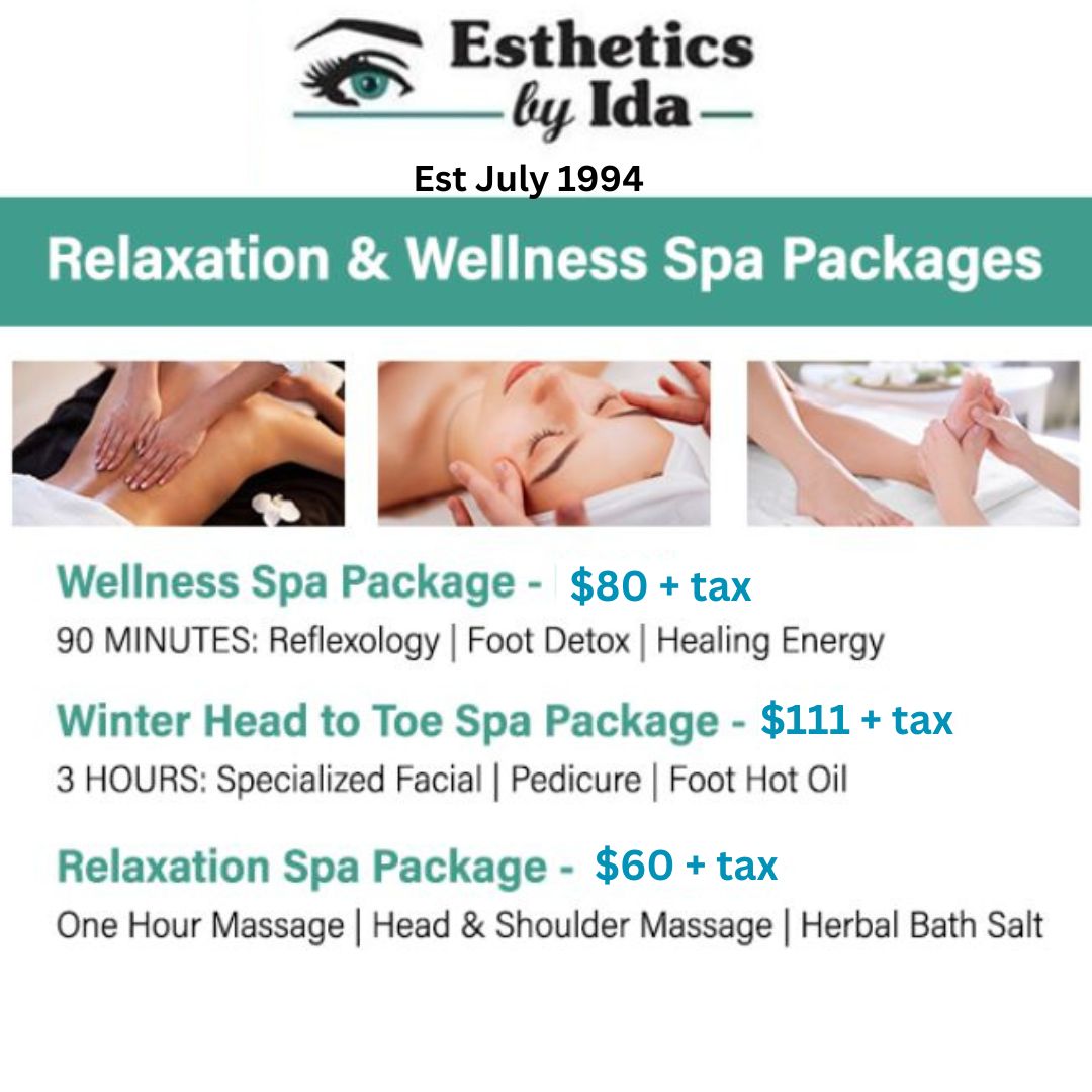 estbyida's tweet image. Treat a special friend or yourself to one of these treats.
Old prices will be honoured for longstanding clients before Oct 2023
#spapackage #giftcertificates, #aesthetics, #relaxation