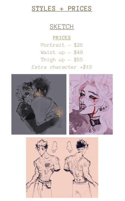 EMERGENCY C0MISSIONS‼️  I'm opening up 5 slots as I got some bills that has to be paid within a few days and I won't get paid until after Christmas so I really need some help 🥲 I'm going to link my carrd with info & more below! Please RT if you can! ❤️ dm for interest!