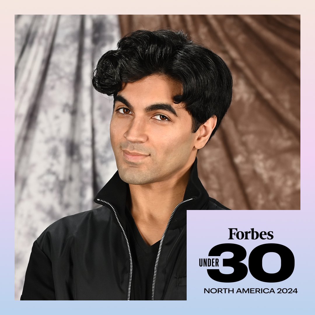 Woke up today to be named @Forbes 30 under 30 today. Feeling incredibly grateful 🥹 #forbes30under30