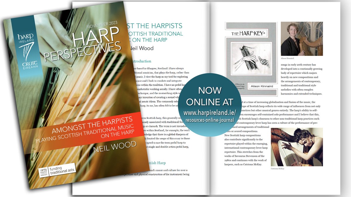 cruiteireann's tweet photo. In our November Harp Perspectives, Scottish harper Neil Wood discusses the Scottish harp’s vibrant and diverse musical community, its range of styles, influences and identities and how it can emerge as a stand-alone musical practice.
Online now at https://t.co/RdMbhX8D6s https://t.co/joGUc9Zq4D