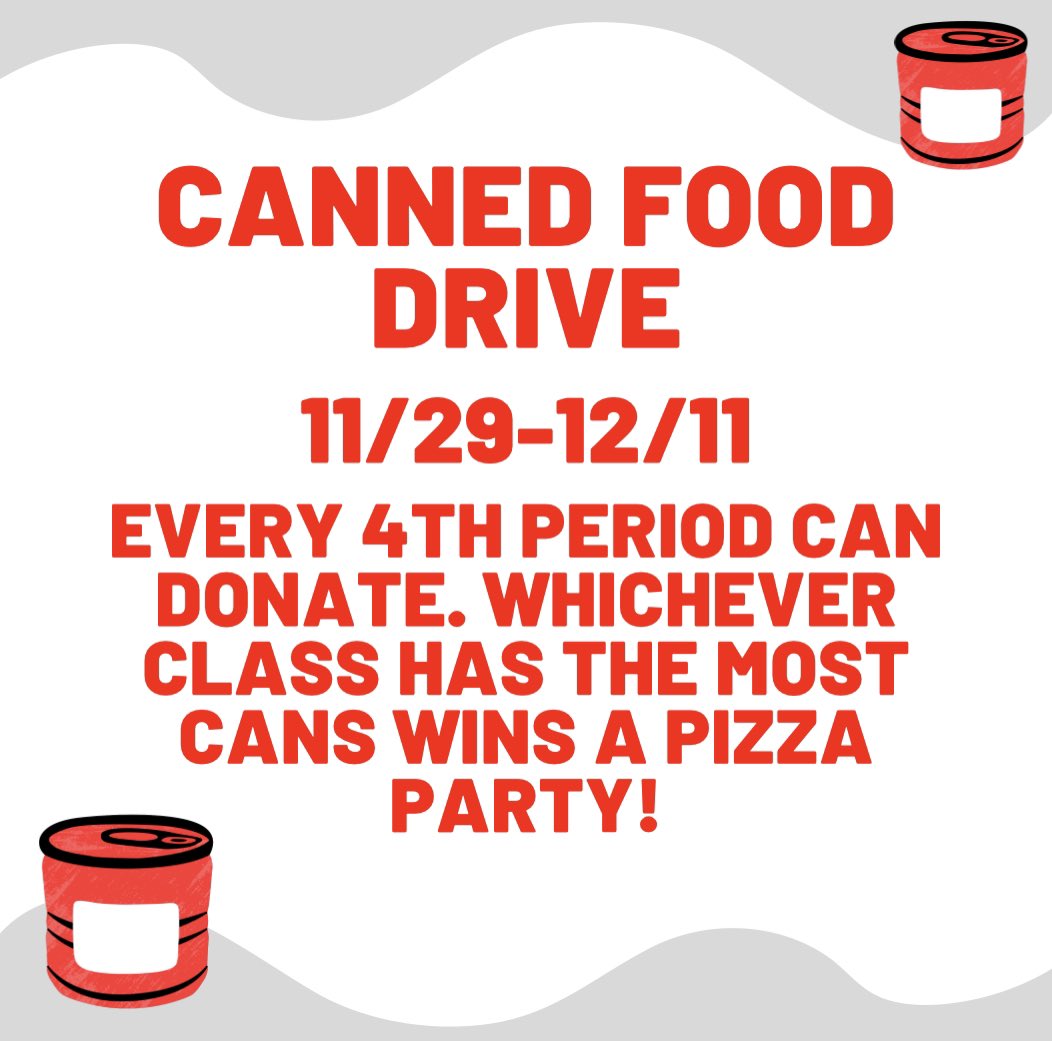 PLEASE DONATE TO YOUR 4TH PERIOD! ♥️