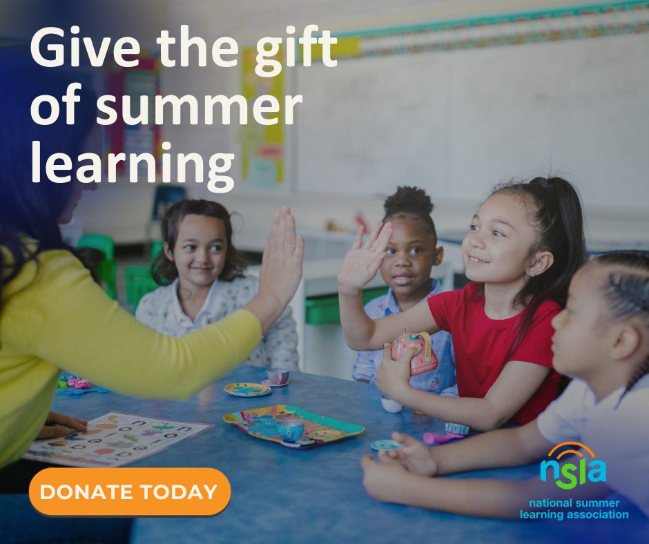 It's Giving Tuesday, the global day of giving. Donors directly contribute to our Summer Policy Internship Program, Summer Innovation Fellowship, Professional Learning Communities, and more. ALL GIFTS WILL BE MATCHED up to $50,000! Please donate today: bit.ly/2qglr78