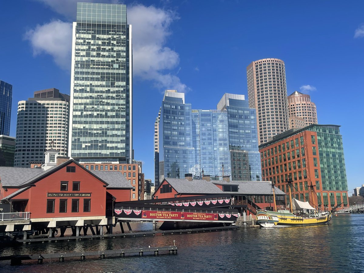 The <a href="/bostonteaship/">Boston Tea Ship</a> museum is getting packages filled with loose tea from ppl all over the world. That tea will be placed into crates that will be dumped into #BostonHarbor on 12/16, during a grand reenactment to commemorate the 250th anniversary of the #BostonTeaParty.