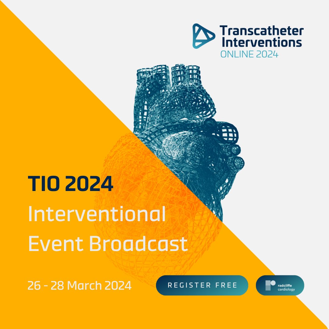 Transcatheter Interventions Online returns 26 - 28 March 2024⚡️ 🎯Keep up to date with the latest advancements in transcatheter treatment strategies! 👉 Register FREE: ow.ly/QRK350Qc6se Course Director @drnvanmieghem is joined by renowned faculty @KendraGrubb,…
