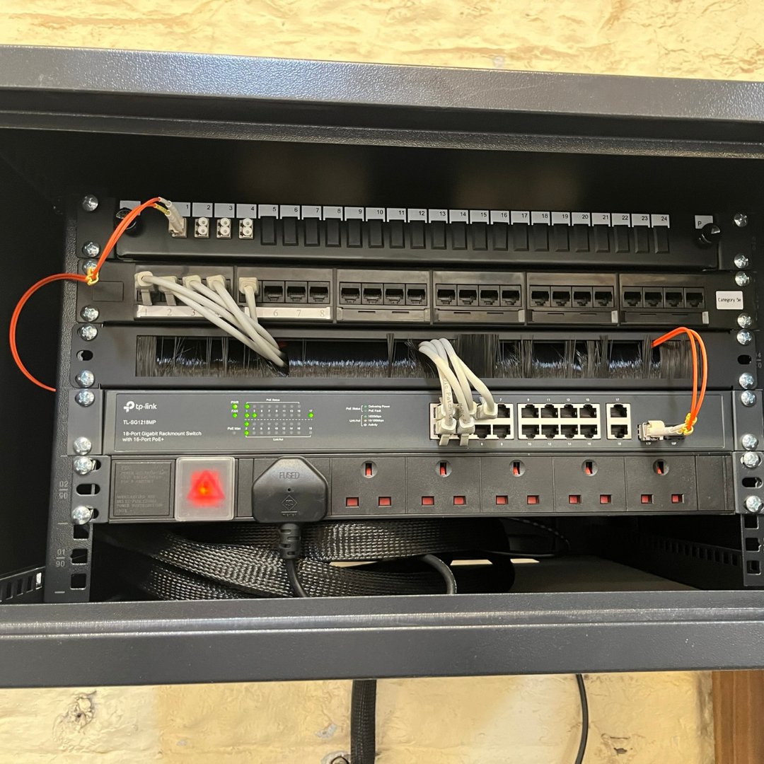 UplandSystems's tweet image. We recently installed multiple fibre lines between buildings for Minibus Options. We installed a Cab in each building, network sockets for IP phones &amp;amp; Unifi access points for the WiFi, ensuring great connectivity across various devices💻

#Connectivity #NetworkSupport #Derbyshire