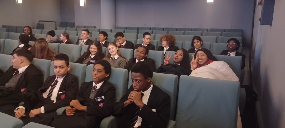 CA__MFL's tweet photo. The trip to the @ifru_london was a total success today! Y10s learnt about French and Belgian comics, diving specifically into 'Les aventures extraordinaires d'Adele Blanc-Sec' before watching its movie adaptation. A fantastic experience to flourish in their French learning! 🇫🇷 https://t.co/XoEwyHWrBC