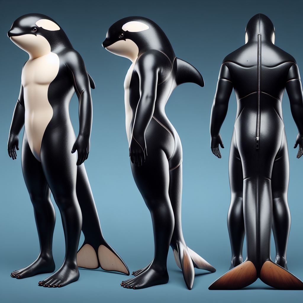 Baranchik3's tweet photo. AI-made orca sleeksuit refs https://t.co/GS0rr7aGAR