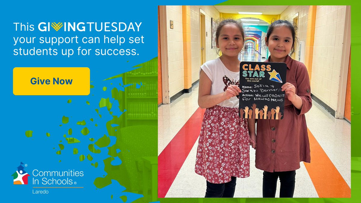 Communities in Schools of Laredo tweet media