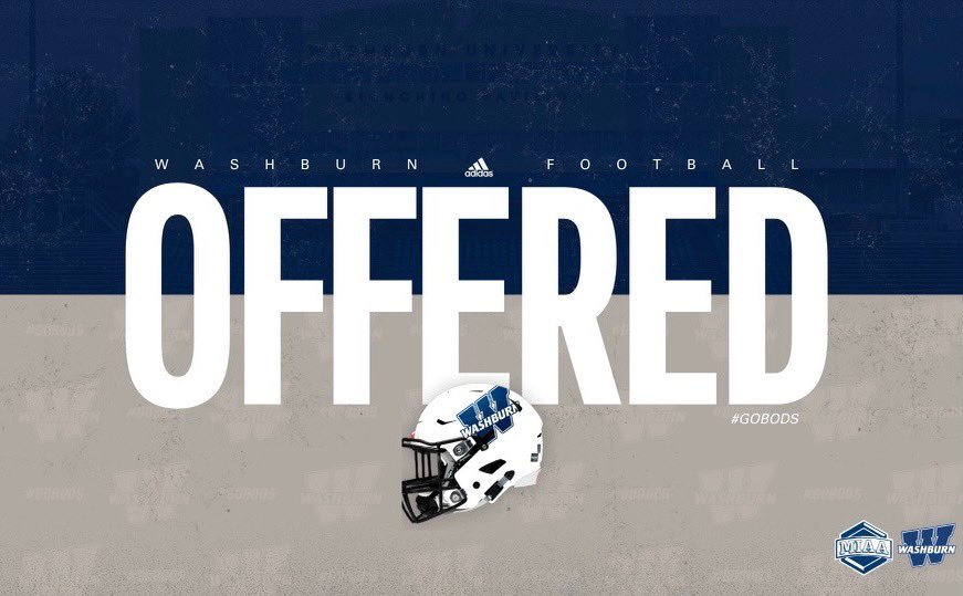 BenKarlsson80's tweet photo. After a great conversation with @CoachJT16 I am blessed to receive an offer from Washburn University ‼️‼️
#Ichabods

@coachrdodge @SLC_Recruiting @IchabodFTBL @CarrollDragonFB https://t.co/kwnitnaiuq