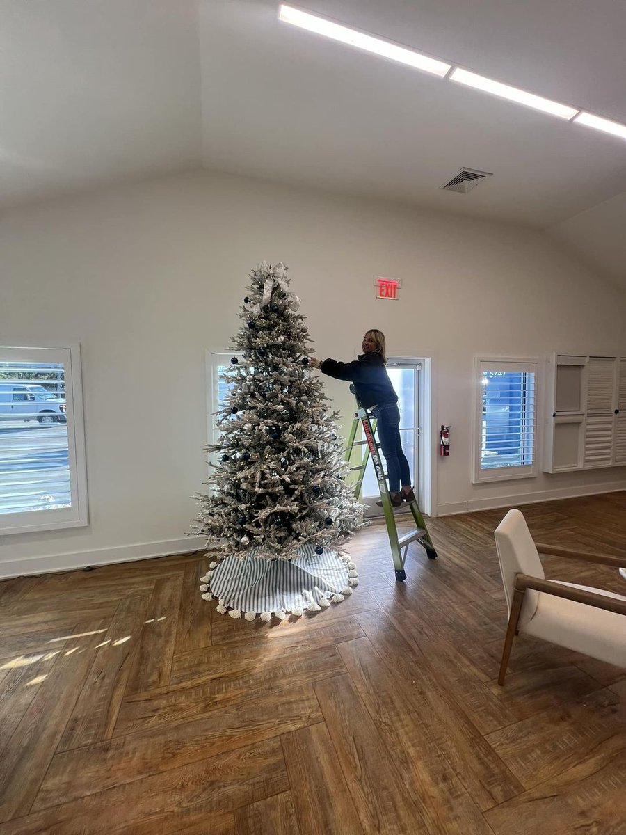 It's beginning to look a lot like Christmas.