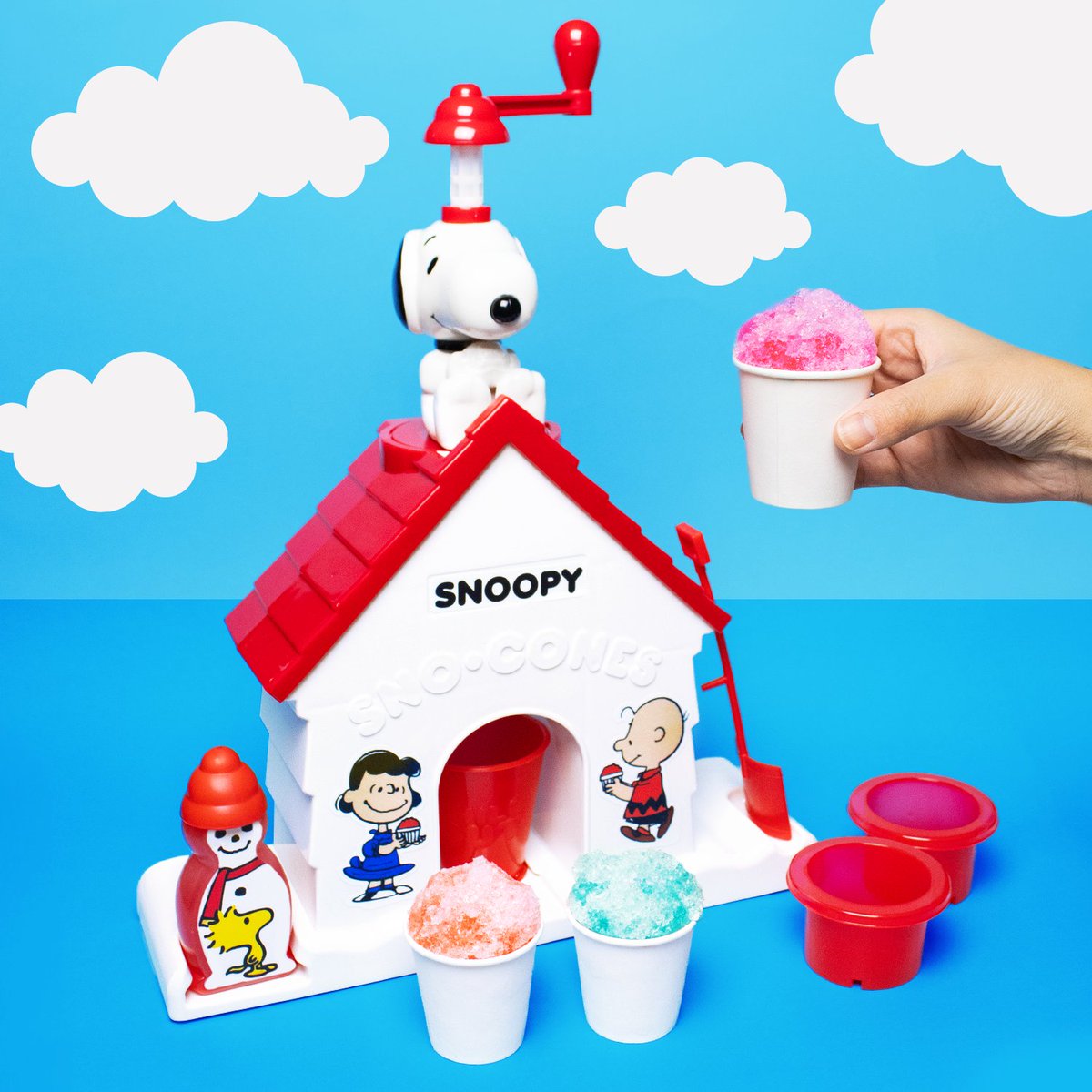 🍧 Chill out with our Snoopy Sno Cone! 🐶❄️ Whether you're reliving summer fun or making winter cool, this classic treat will always bring a smile. Perfect for kids and the young at heart. 

#CraZArt #GiftsForTweens #Kidsactivities #familyfun #creativity #peanuts #charliebrown