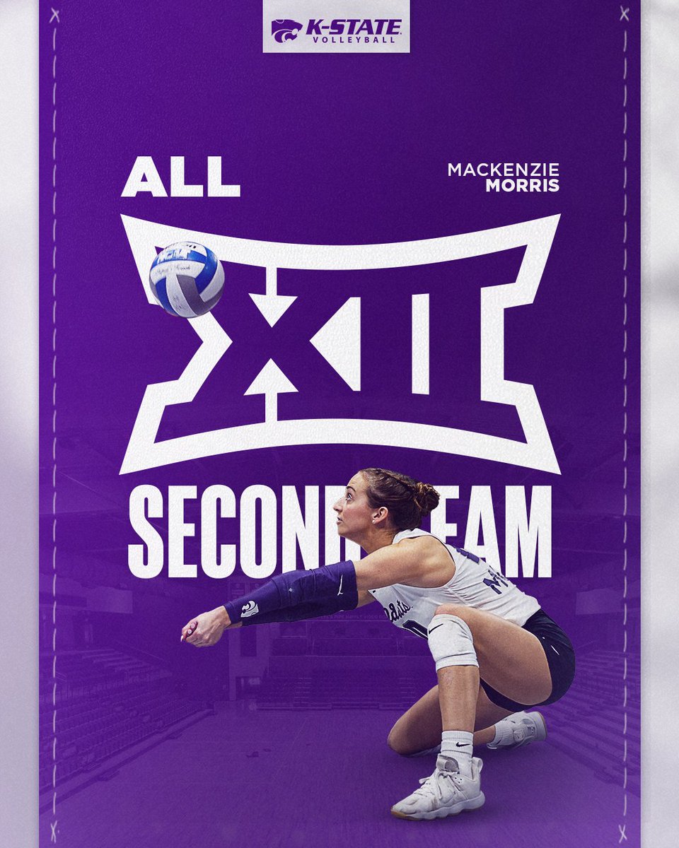 KStateVB's tweet photo. 𝐒𝐞𝐜𝐨𝐧𝐝 𝐓𝐞𝐚𝐦 All-Big 12  

#KStateVB x @mackenzmorris22 https://t.co/PSA6Ko0M97