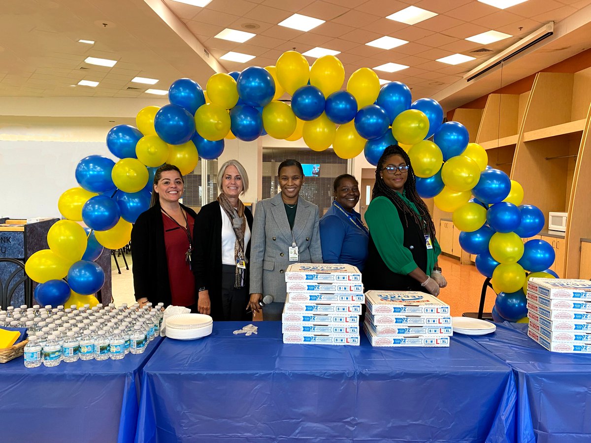 Smarty Party for Q1 Straight-A students is underway! The School Counseling team and Ms. Spencer are geared up to kick off the celebration. Golden Tornado Pride! 🌟🎉 #SmartyParty #StraightAStudents #GoldenTornadoPride
