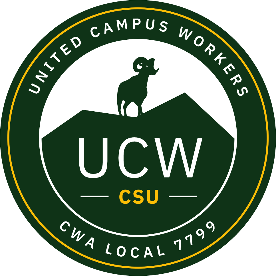 We’re thrilled to announce the formation of the newest UCW chapter: UCW CSU! Workers at CSU voted to affiliate with @cwa7799 and become the next wall-to-wall chapter of UCW Colorado!