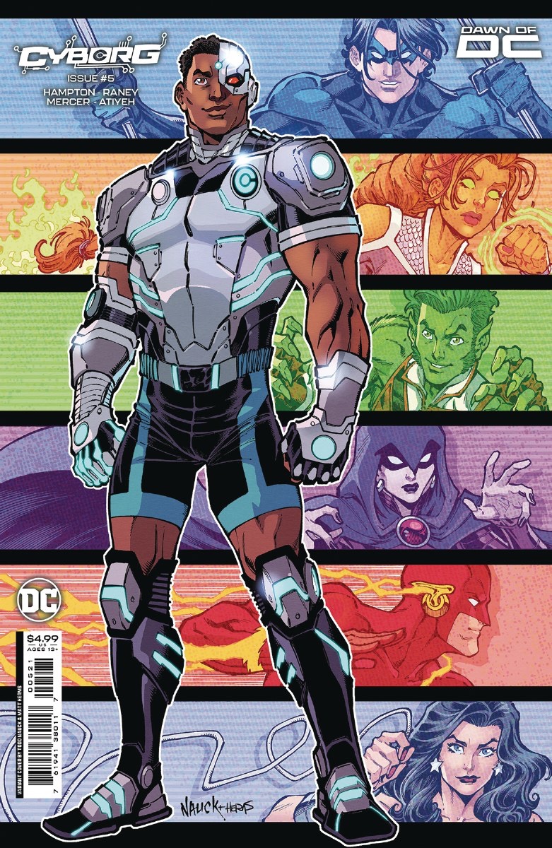 Todd Nauck (@toddnauck) on Twitter photo My variant cover for CYBORG # 5 is in comic shops today!
Colors by the incredible <a href="/MattHerms/">Matt Herms</a>! My variant cover for CYBORG # 5 is in comic shops today!
Colors by the incredible <a href="/MattHerms/">Matt Herms</a>!