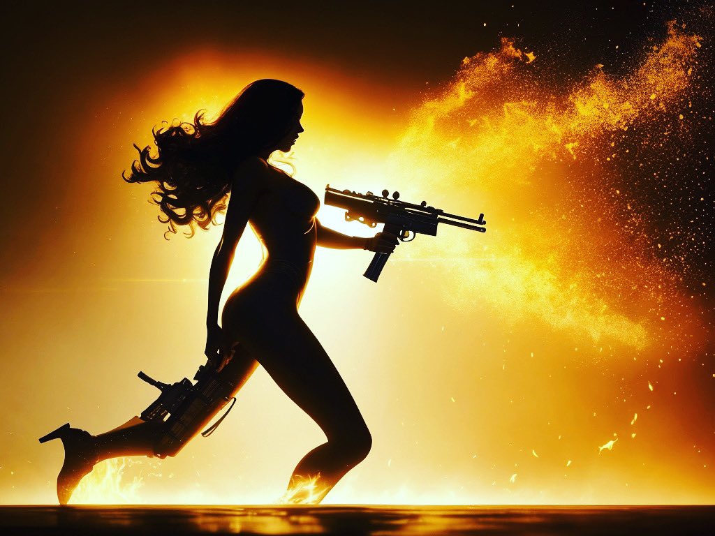 blaze2ouf's tweet photo. James bond girl #007 #jamesbond #openingtitle #abstract #photography #angel #fashion #model #digitalphotography #glamour #sexy #digitalart #ai #aiart #photographyoftheday #actionmovie https://t.co/DPVNmgkQfD