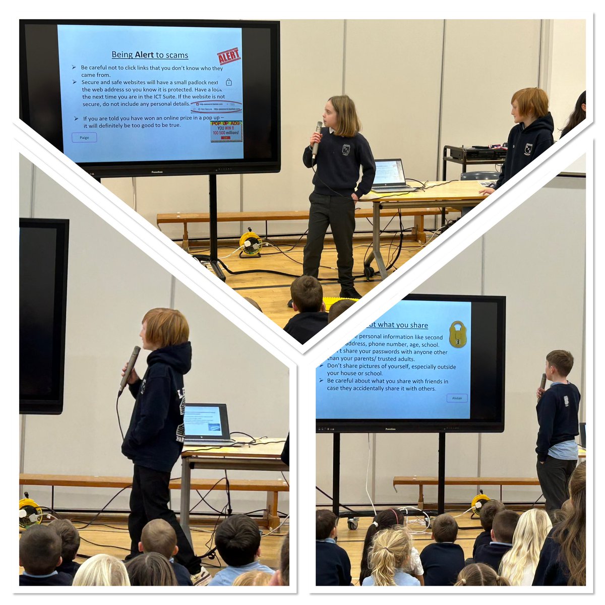 Barassie_PS's tweet image. Thank you to our Digi Leaders who led part of today’s assembly. They told us about things to look out for online and how to keep our passwords safe and secure. #DigiLeaders #internetsafety