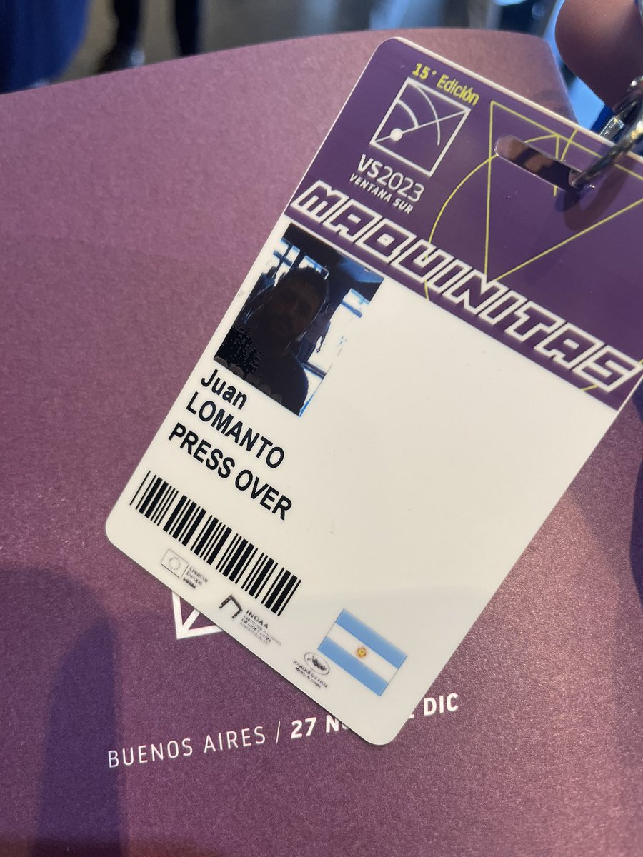 Ya estamos en <a href="/VentanaSur/">Ventana Sur</a> para #Maquinitas2023 🎮 En este momento viendo la asamblea de la Red de Comunidades de Videojuegos 💪🏼