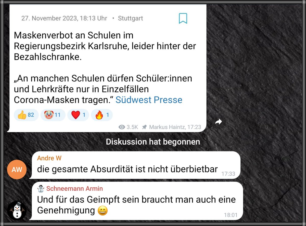 HaintzWatch's tweet photo. Und es funktioniert.
#Haintz liefert bewusst nur eine Überschrift und die aufgewachten Langschläfer glauben sie hätten eine Meinung.
Und für solche Verarsche schnorrt er Geld. https://t.co/DfrjBysPG1