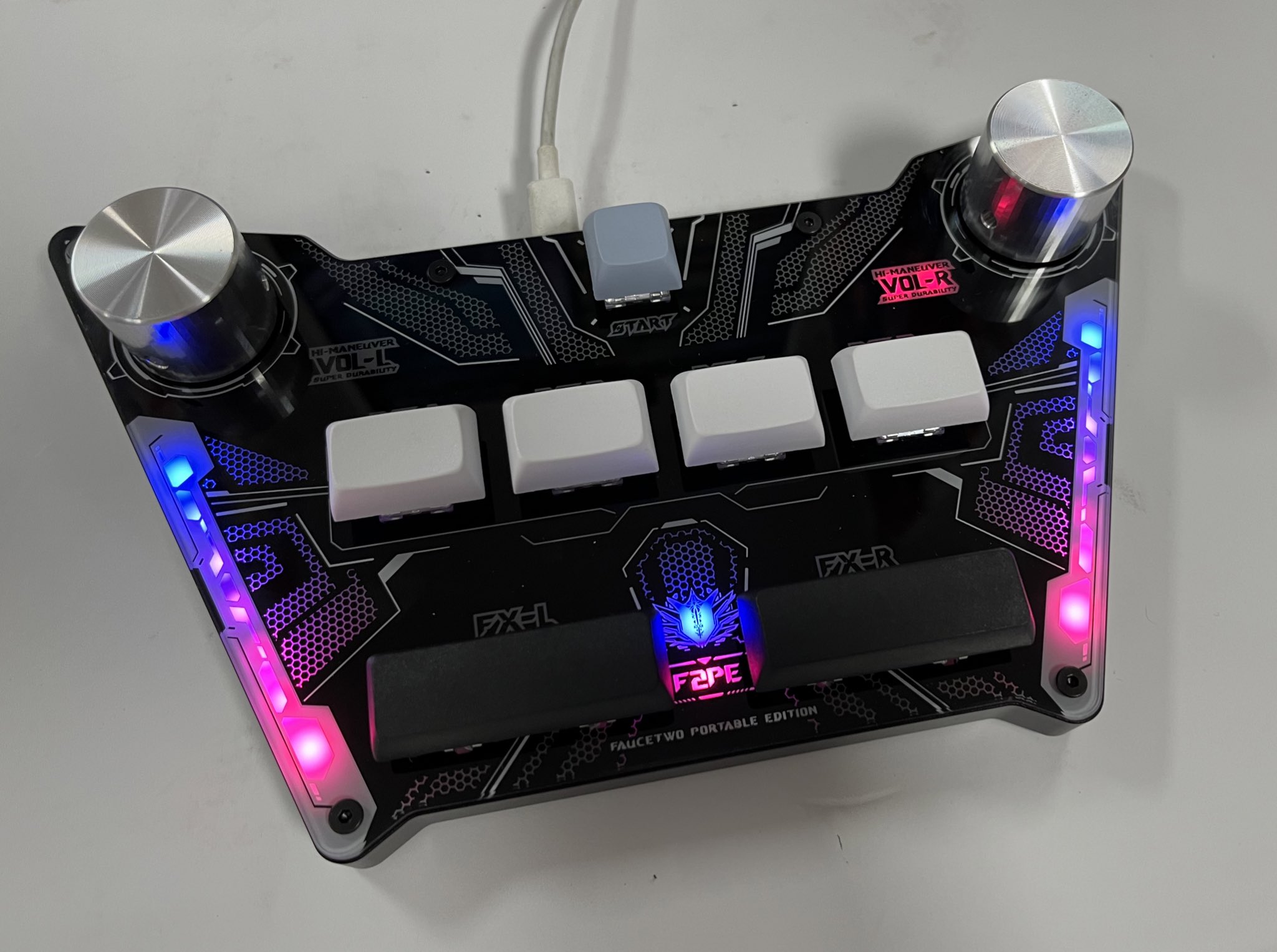 FAUCETWO Portable Edition SDVX コントローラー FAUCETWO Portable Edition - The portable controller for