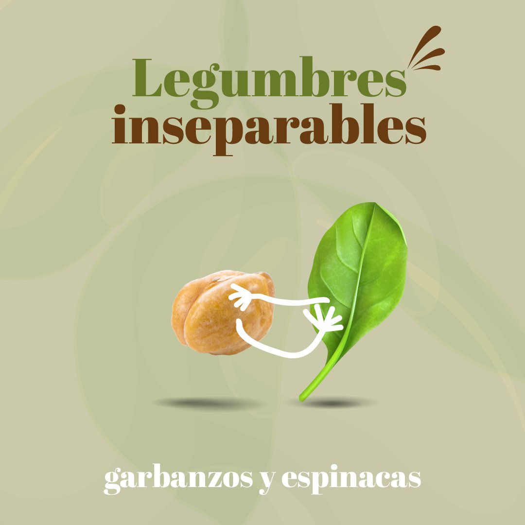 Comer_Legumbres's tweet photo. 🍲 Estamos en época de #potajes, una comida tradicional, reconfortante a la par que deliciosa, elaborada con dos superalimentos: los #garbanzos y las espinacas.

💥 Además, estos alimentos juntos son una bomba nutricional. ¿A quién le apetece un potaje? 🙋
https://t.co/RipzbWrNfG https://t.co/KpRpcNcAeK