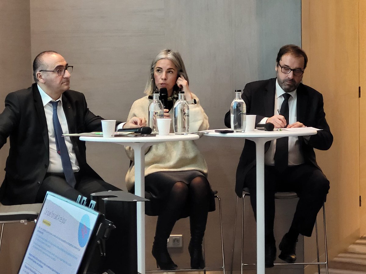 FFBGrandParis's tweet photo. L'Union des Fédérations du Bâtiment IDF a organisé, pour ses adhérents, une conférence sur la #mobilité en #IDF.  La première table ronde, "Jeux olympiques, quels impacts pour nos professions ?" accueillait Laurent Nunez et Céline Micouin.

@medef - @BTP_77 - @ff_bat_idf https://t.co/ExuHcQXp2I