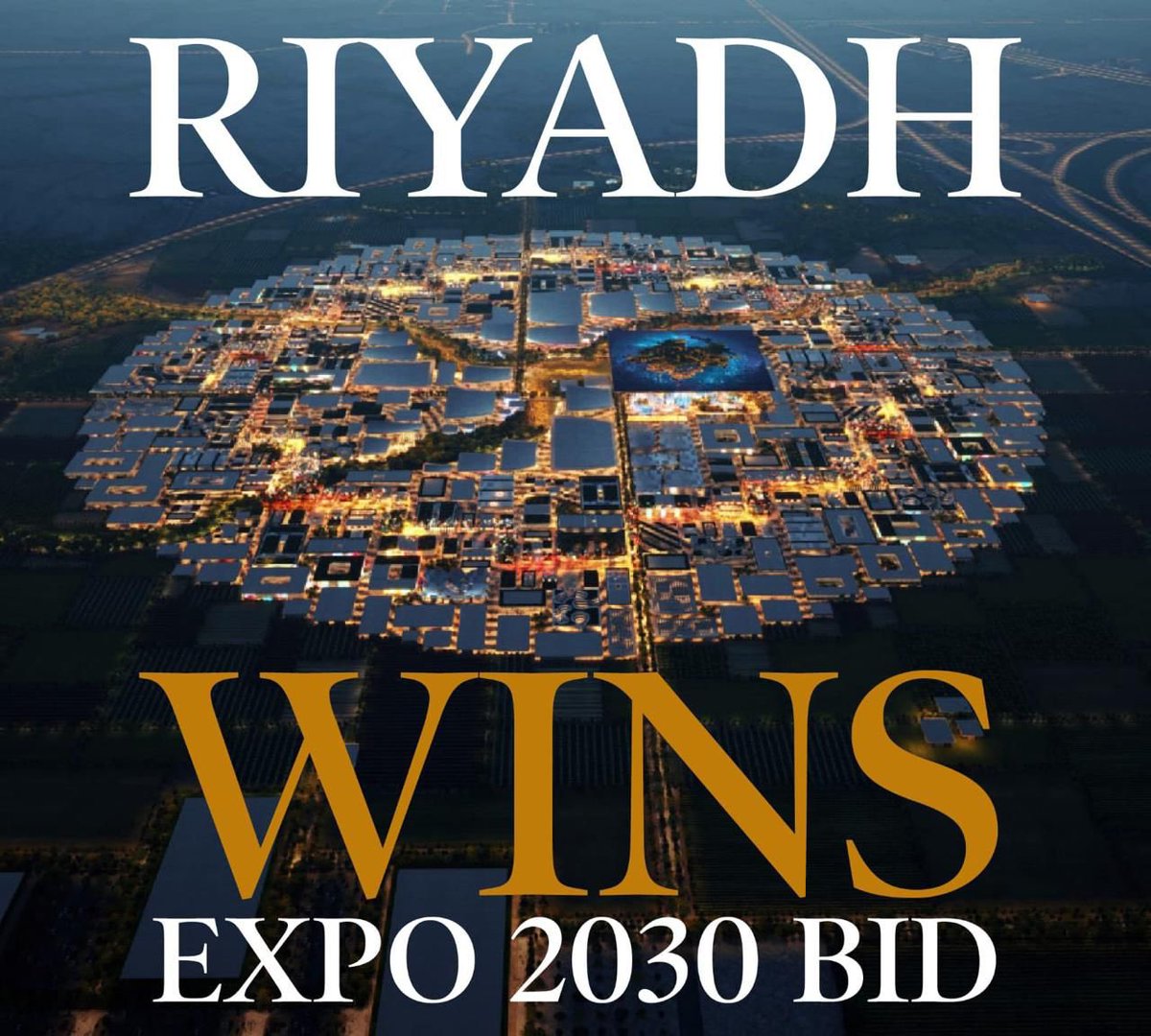 MishalAngari's tweet photo. تتوالى الإنجازات 

الف مبرووك  للمملكة العربية السعودية  قيادة وشعب  تنظيم معرض اكسبو 2030 🇸🇦🇸🇦🇸🇦

#الرياض_إكسبو2030 https://t.co/08YvRy0rX8