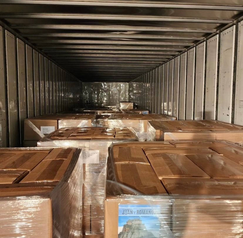 NEBSeedline's tweet photo. The Spanish John and Romans have left @BPSMilford and are on their way to the Yucatán in Mexico. https://t.co/8mvbvm0Lw0