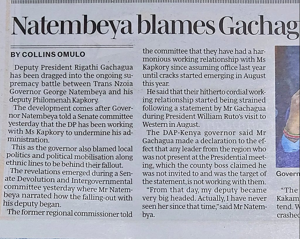 gabrieloguda's tweet photo. Governor Natembeya has also decided he's not going to massage the donkey down the slope. Bwana, everyone has decided it's kicking and going. https://t.co/abr4YJzs9K