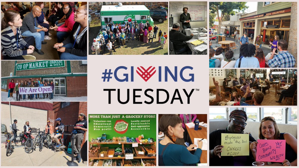 On this #GivingTuesday, we invite you to give the gift of #cooperation! Co-ops build strong communities, provide dignified jobs, food security, stable housing, and more! We support communities to collectively meet their needs.  Will you support us? 
mailchi.mp/8d915616779f/h…]