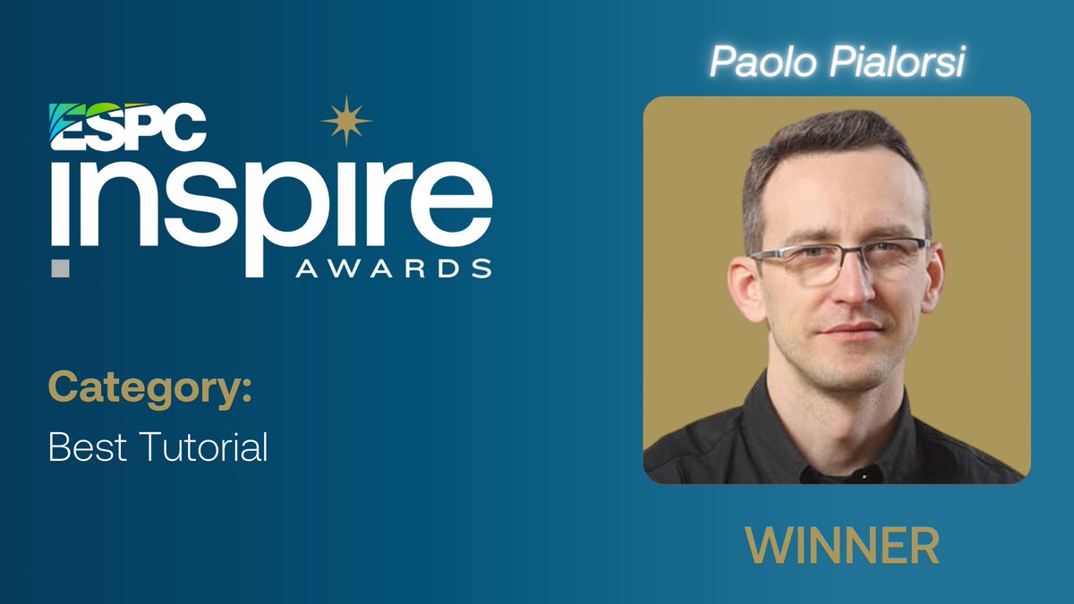 ESPC_Community's tweet image. A massive congratulations to @PaoloPia for winning the Best Tutorial Award at #ESPC23! 🏆
Your expertise and engaging presentation truly stood out. Thanks for providing an interactive and educational learning experience for all 👩‍🏫✨ #BestTutorial