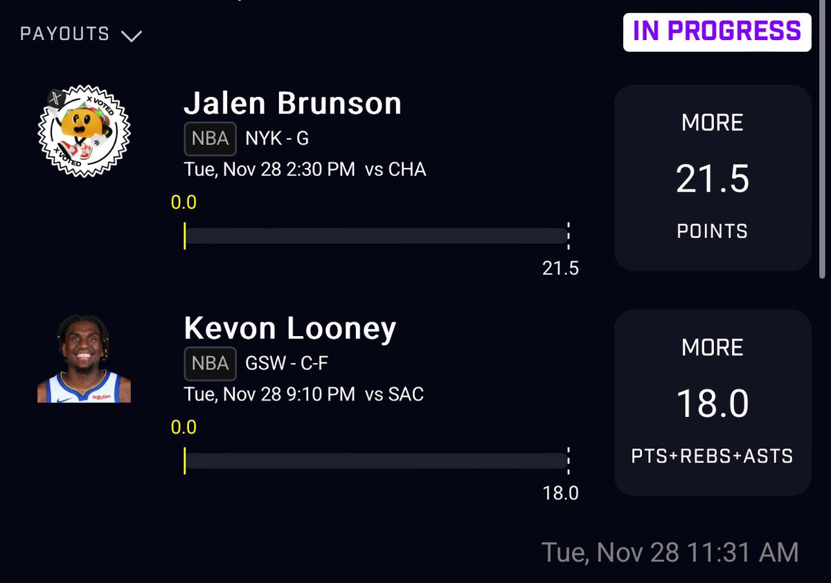 community_sterl's tweet photo. Slip of the day honestly more scared of brunson that Looney😅 Writeup and more plays in the free discord : https://t.co/EP32lv0Dyo #GambingTwitter #GamblingCommunity #NBA #warriors #Knicks #UnderdogFantasy #prizepicksplays #bettingexpert #ridetheheater #money https://t.co/oCKLblbWz8