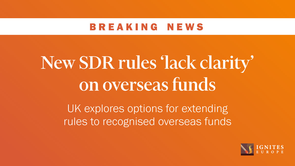 BREAKING NEWS: Lawyers say more certainty is needed on whether new SDR rules will apply to overseas funds. Read more at the link below. ow.ly/FhHF50Qc6Na