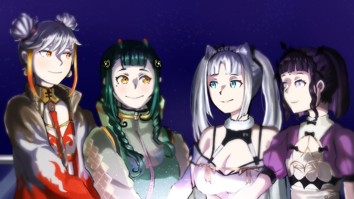 ขอบคุณพวกเธอสำหรับช่วงเวลาที่ผ่านมา ผมดีใจมากที่ได้มาพบกับพวกเธอ ขอให้โลกใบนี้ใจดีกับเธอทุกคนนะ🧡💚💜💙
#HongFeiFanArt #JuJuFanArt #MelitaFanArt #ZelinaFanArt