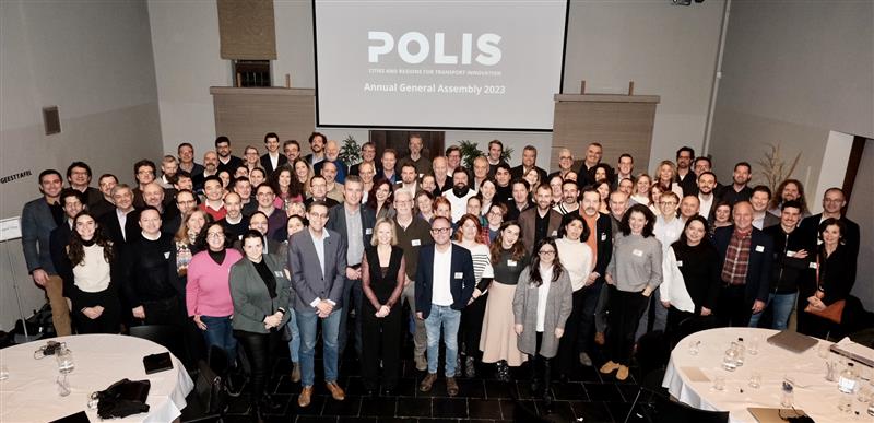 POLISnetwork's tweet photo. Hello to our #POLISmembers, and welcome back!💙
Today we kicked off this year’s #POLISConference in @stadleuven with our #AnnualGeneralAssembly🤝🏽
We hope you are as excited as we are to learn more about Europe’s changing #UrbanMobility landscape in the days to come!
#POLIS23 https://t.co/kaCTDs1vhW