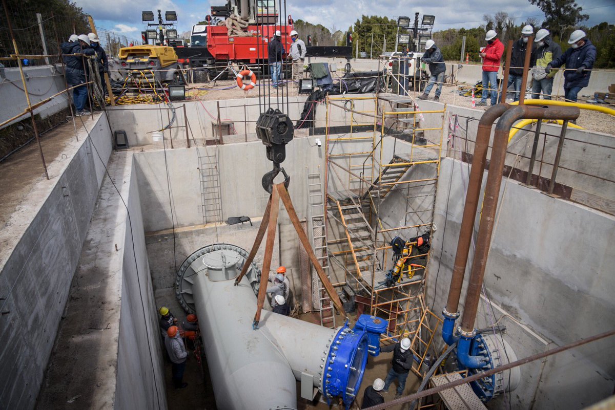 💧Buenos Aires: avanzan obras fundamentales para General Pueyrredón

La ejecución de perforaciones y pozos de exploración, que garantizarán agua potable a más de 86 mil habitantes, se realizan gracias a una inversión que supera los $1.773 millones. tinyurl.com/ywrzmmw8
