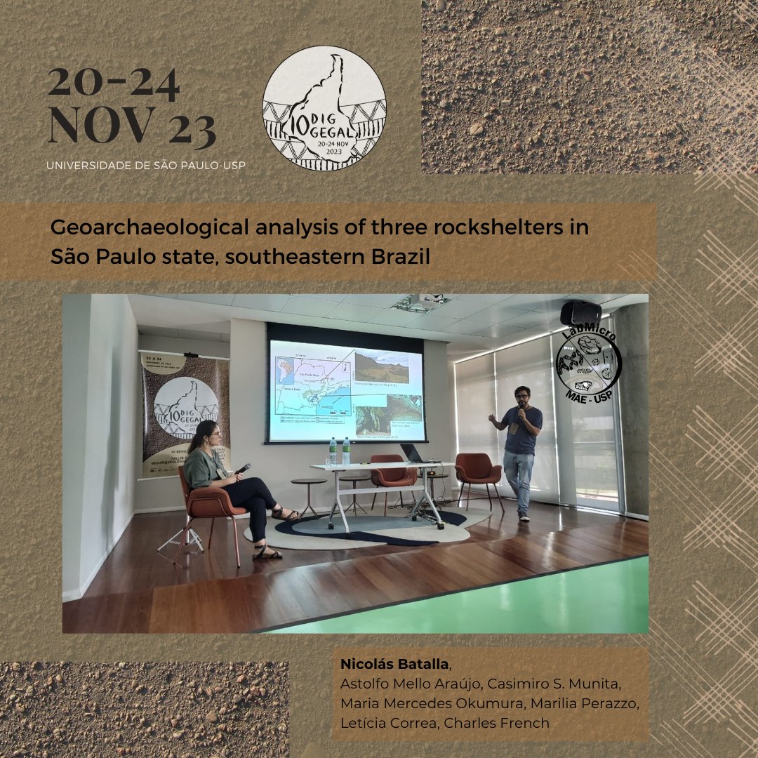 Microarchaeology Lab (MAE-USP) tweet media