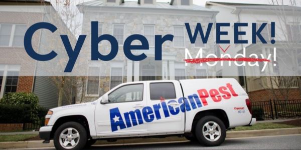 AmericanPest's tweet image. Bid farewell to pests this Cyber Week! 🎉 Get up to $101 OFF* pest control plans through 12/1/23. Don't miss this opportunity to enjoy a pest-free home for the holidays! 🏡🚫 #CyberWeekDeal #PestControl #NoMorePests
Schedule and claim at: bit.ly/3GAlC22 *Terms apply"