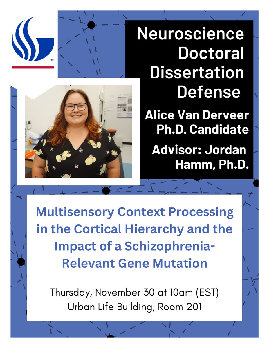 GSUBnB's tweet photo. Join us Nov 30 at 10am in Urban Life 201 for Alice Van Derveer's doctoral dissertation defense! Abstract excerpt below 🧠
#dissertationdefense #gsuresearch # https://t.co/wNRI75rtjr