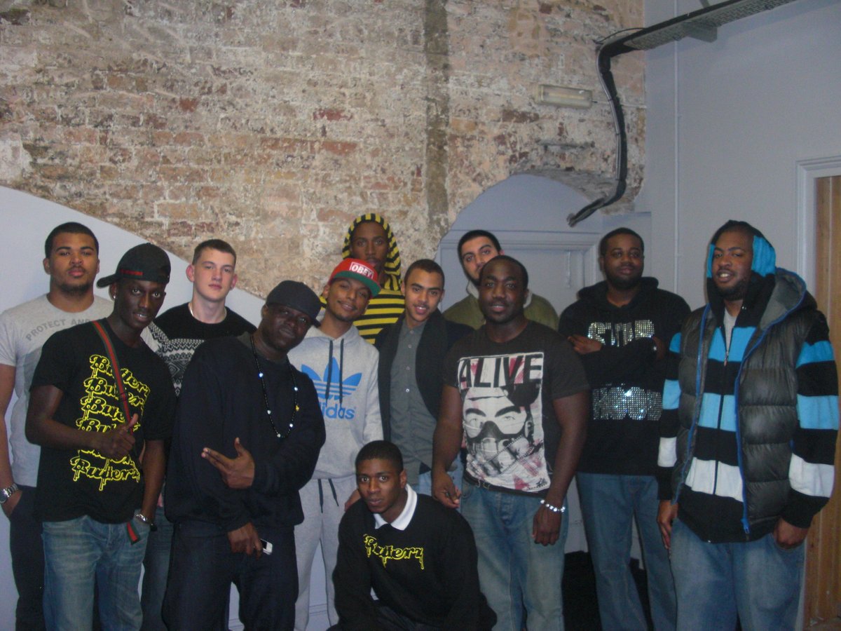 Rinse FM Super Set - November 2011 - L-R Mr Mitch, Preditah, Royal-T, Terror Danjah, Rude Kid, E&amp;S, Swindle, Faze Miyake, Teddy, Sir Spyro, D.O.K