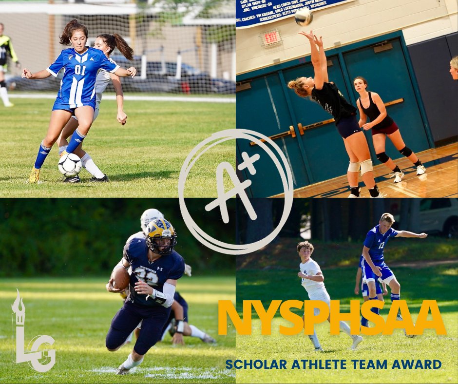 We are excited to announce that every Fall Varsity Sports team has achieved the NYSPHSAA Scholar Athlete Team Award. This is a great accomplishment and we would like to congratulate our student athletes, coaches, teachers, fans and community!