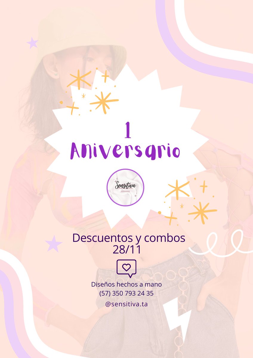 TaniaAcosta07's tweet photo. Hoy cumplo un año con mi tienda virtual, productos hechos a mano💜
Amo, amo, amo🌀 https://t.co/UtosPBV6aB