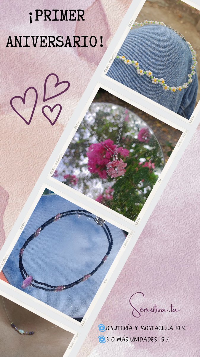 TaniaAcosta07's tweet photo. Hoy cumplo un año con mi tienda virtual, productos hechos a mano💜
Amo, amo, amo🌀 https://t.co/UtosPBV6aB