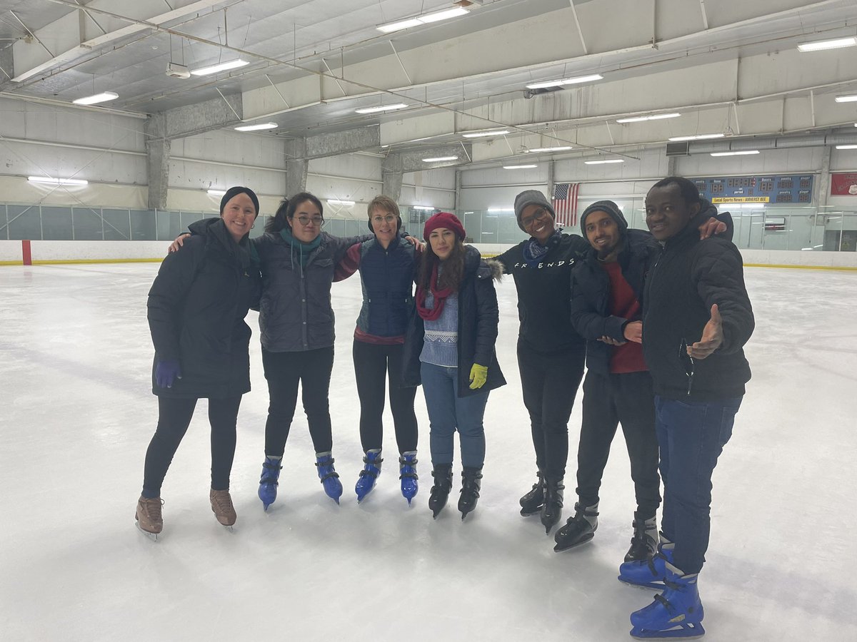Dr. Jessica Swenson (@jessswen) on Twitter photo Took my <a href="/UBEngEd/">UBuffalo | Engineering Education</a> Foundations of Engineering Education class on a field trip today to my “other office” and <a href="/DrCFaber/">Dr. Courtney Faber</a> came too! There were both conversations about conservation of momentum and learning as well as a lesson about how to stand up when we fall. Took my <a href="/UBEngEd/">UBuffalo | Engineering Education</a> Foundations of Engineering Education class on a field trip today to my “other office” and <a href="/DrCFaber/">Dr. Courtney Faber</a> came too! There were both conversations about conservation of momentum and learning as well as a lesson about how to stand up when we fall.