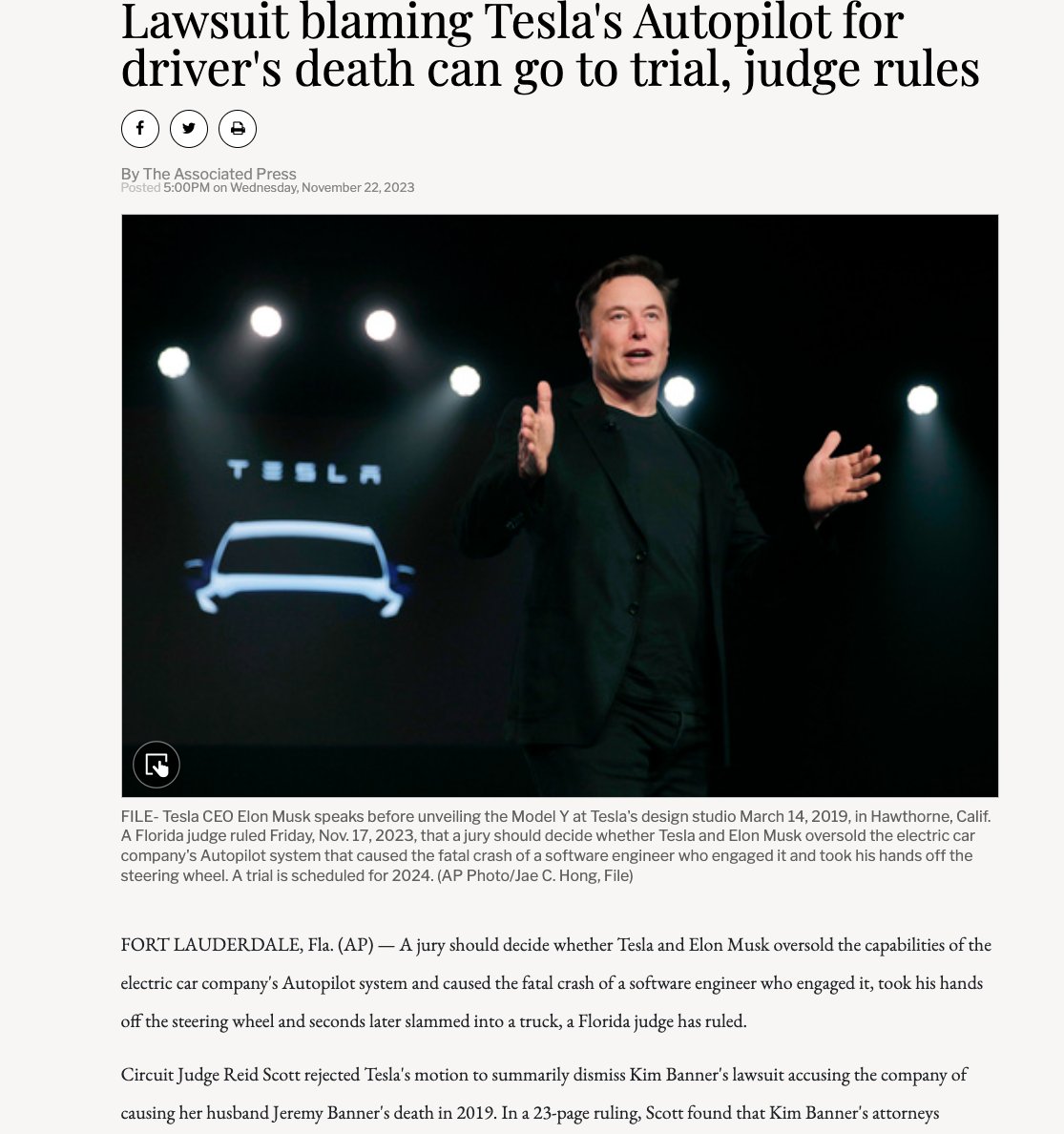 🚨 AI News Updates:

👬 OpenAI fired the only 2 women on their board and is replacing them w/men.

🤖 Sports Illustrated hosted fake AI-generated authors + content.

⁉️Tech conference website featured multiple fake AI-generated women speakers (for years).

🚛 Lawsuit against