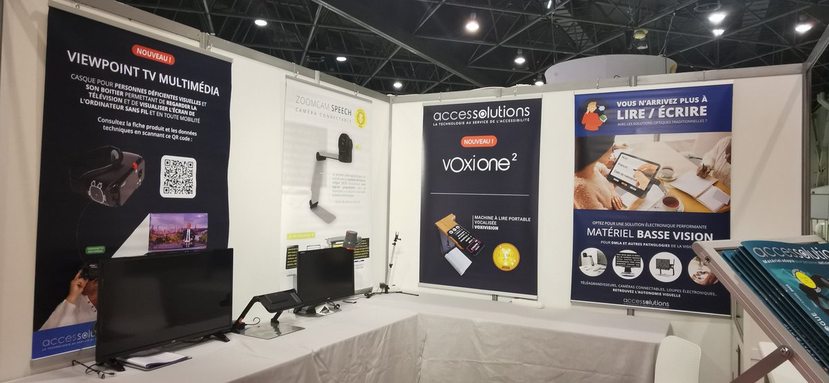 Syb_Cd's tweet photo. Avant première salon Autonomic Marseille, Parc Chanot, hall 1
Venez nombreux au stand B7 /accessolutions.
Toutes les solutions pour mieux vivre face à la perte d'autonomie. 
    29 et 30 novembre 2023
#accessolutions #autonomic #marseille #deficientvisuel #bassevision #braille https://t.co/pGUkwU92ii