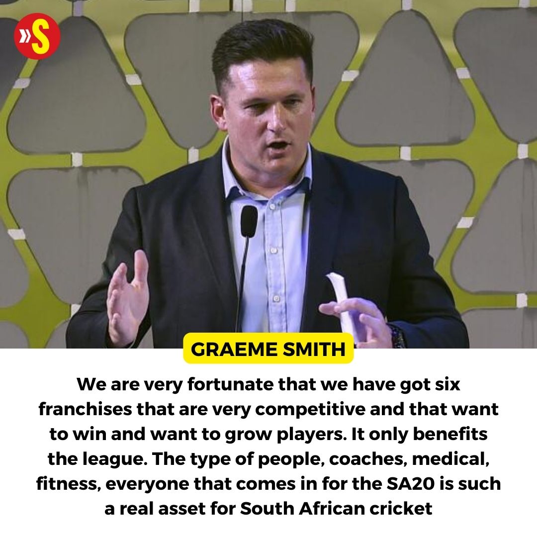 Ahead of the second season of @SA20_League, former South Africa captain and the league’s commissioner, Graeme Smith, expects the league to be more competitive and become the ‘biggest cricket league’ outside India ✍️ @ShayanAcharya Read: bit.ly/3sWRnOj #SA20