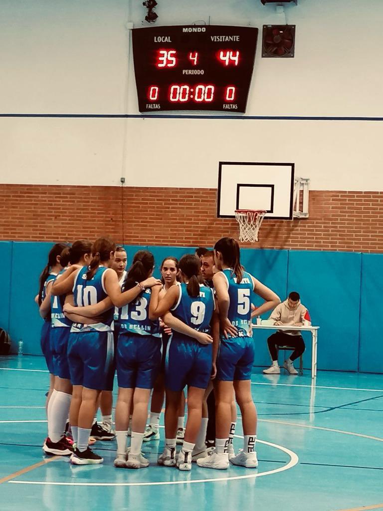 ADB_Hellin's tweet photo. 🔝🔝 Nuestra cantera femenina sigue dando la talla una temporada más

Alevines, infantiles y cadetes se llevaron la victoria el pasado sábado en la difícil pista de nuestros amigos de @CBAlmansa .

💙🏀💙 https://t.co/2fELn63PLv