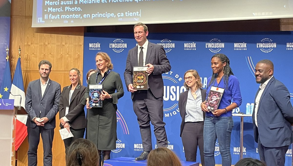 Laurent Martin-Blanc (@lmartinblanc) on Twitter photo Awards de Bronze inclusion numérique 2023 - Innovation Diversité et Inclusion pour le programme #OrangeDigitalCenter à la Réunion, à Mayotte et partout sur le territoire #orange #SommetInclusionEconomique2023
<a href="/Orange_France/">Orange France</a> Awards de Bronze inclusion numérique 2023 - Innovation Diversité et Inclusion pour le programme #OrangeDigitalCenter à la Réunion, à Mayotte et partout sur le territoire #orange #SommetInclusionEconomique2023
<a href="/Orange_France/">Orange France</a>
